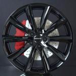 GH EDITION GP6 GLOSS BLACK 8X18 ryhmss VANTEET / ALUMIINIVANTEET @ Svenska Gummihuset AB (A181145M80GP6BL671)