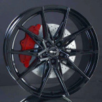BROCK B42 SHINY BLACK 8,5X19 ryhmss VANTEET / ALUMIINIVANTEET @ Svenska Gummihuset AB (A191085H85B42SHIBLK634)