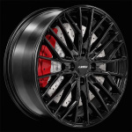 IT WHEELS TIARA 4 GLOSS BLACK 7X17 ryhm�ss� VANTEET / ALUMIINIVANTEET @ Svenska Gummihuset AB (A171004M70ITWHTIAGB731)