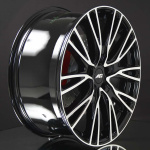 AEZ Seattle Dark Black/Polished 9X19 ryhm�ss� VANTEET / ALUMIINIVANTEET @ Svenska Gummihuset AB (A191125H90AEZSEBP571)
