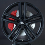BROCK RC27 BLACK MATT 7X17 ryhmss VANTEET / ALUMIINIVANTEET @ Svenska Gummihuset AB (A171145H70RC27BLK726)