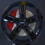 DEZENT TU BLACK 8X18 ryhmss VANTEET / ALUMIINIVANTEET @ Svenska Gummihuset AB (A181085H80DEZTUBLK634)