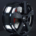 DEZENT TU BLACK 8X18 ryhmss VANTEET / ALUMIINIVANTEET @ Svenska Gummihuset AB (A181085H80DEZTUBLK634)