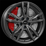 IT Wheels Gina Dull Anthracite 7,5X17 ryhm�ss� VANTEET / ALUMIINIVANTEET @ Svenska Gummihuset AB (A171125L75ITWGIDA665)