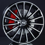MSW 30 BLACK/POLISHED 7,5X17 ryhmss VANTEET / ALUMIINIVANTEET @ Svenska Gummihuset AB (A171125H75MSW30GBLKFP731)
