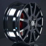 TOMASON TN1F BLACK 7,5X17 ryhmss VANTEET / ALUMIINIVANTEET @ Svenska Gummihuset AB (A171185H75TN1FBL711)