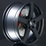 ETABETA EROS BLACK 8X18 ryhmss VANTEET / ALUMIINIVANTEET @ Svenska Gummihuset AB (A181305H80EROBLK715)