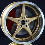 OCEAN MK18 GOLD POLISH 8,5X18 ryhmss VANTEET / ALUMIINIVANTEET @ Svenska Gummihuset AB (A181085L85MK18GP651)