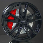 DEZENT KF BLACK 7X16 ryhmss VANTEET / ALUMIINIVANTEET @ Svenska Gummihuset AB (A161085M70DEZKFB634)