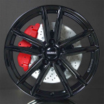 DEZENT KF BLACK 7X16 ryhmss VANTEET / ALUMIINIVANTEET @ Svenska Gummihuset AB (A161085M70DEZKFB634)