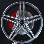 AVUS AC-515 ANTHRACITE POLISHED 8,5X18 ryhmss VANTEET / ALUMIINIVANTEET @ Svenska Gummihuset AB (A181125H85AVAC515A666)