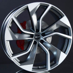 GMP REBEL MATT ANTHRACITE DIAMOND 8,5X19 ryhmss VANTEET / ALUMIINIVANTEET @ Svenska Gummihuset AB (A191085H85REBANT633)