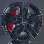 MAK STONE5 GLOSS BLACK 7X17 ryhmss VANTEET / ALUMIINIVANTEET @ Svenska Gummihuset AB (A171205H70MAKSTOGB651)