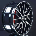 GH EDITION GP11 BLACK/POLISH 8X18 ryhmss VANTEET / ALUMIINIVANTEET @ Svenska Gummihuset AB (A181125H80MOGP11BP665)