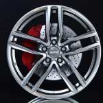 ALUTEC IKENU GREY 8X18 ryhm�ss� VANTEET / ALUMIINIVANTEET @ Svenska Gummihuset AB (A181145M80IKEGRA701)