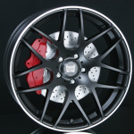 GH EDITION HEAT BLACK 10,5X21 ryhmss VANTEET / ALUMIINIVANTEET @ Svenska Gummihuset AB (A211125L10HEATBLACK664)