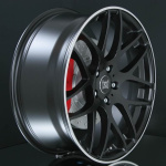 GH EDITION HEAT BLACK 10,5X21 ryhmss VANTEET / ALUMIINIVANTEET @ Svenska Gummihuset AB (A211125L10HEATBLACK664)
