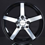 GH EDITION GROSSEN 45 BLACK/POLISH 4,5X14 ryhmss VANTEET / ALUMIINIVANTEET @ Svenska Gummihuset AB (A141004L45GO45BP70)