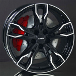 IT Wheels Gina Black / Polished 7,5X17 ryhm�ss� VANTEET / ALUMIINIVANTEET @ Svenska Gummihuset AB (A171145H75ITWGIBP671)