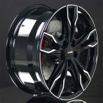 IT Wheels Gina Black / Polished 7,5X17 ryhm�ss� VANTEET / ALUMIINIVANTEET @ Svenska Gummihuset AB (A171145H75ITWGIBP671)