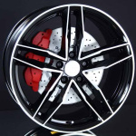 GH EDITION IZOR BLACK/POLISH 7,5X17 ryhm�ss� VANTEET / ALUMIINIVANTEET @ Svenska Gummihuset AB (A171005M755IZSIRRBP71)