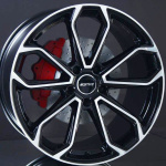 GMP FURIOSA BLACK DIAMOND 9X22 ryhm�ss� VANTEET / ALUMIINIVANTEET @ Svenska Gummihuset AB (A221305L9FURBD665)