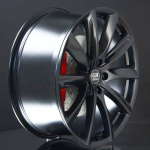 GH EDITION BOSSEN T BLACK 8,5X19 ryhmss VANTEET / ALUMIINIVANTEET @ Svenska Gummihuset AB (A191145M85BOTBL731)