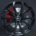 MSW 48 MATT BLACK 9X19 ryhmss VANTEET / ALUMIINIVANTEET @ Svenska Gummihuset AB (A191205H90MSW48MBLK741)