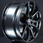 MSW 48 MATT BLACK 9X19 ryhmss VANTEET / ALUMIINIVANTEET @ Svenska Gummihuset AB (A191205H90MSW48MBLK741)