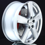 DEZENT TU SILVER 6X16 ryhmss VANTEET / ALUMIINIVANTEET @ Svenska Gummihuset AB (A161125H60DEZTUSIL571)