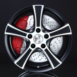 SPATH SP01 BLACK/POLISH 5,5X15 ryhm�ss� VANTEET / ALUMIINIVANTEET @ Svenska Gummihuset AB (A151125L55SPA6666)