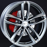 GMP ATOM ANTHRACITE DIAMOND 7,5X17 ryhmss VANTEET / ALUMIINIVANTEET @ Svenska Gummihuset AB (A171125H75ATOMANT666)