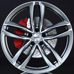 GMP ATOM ANTHRACITE DIAMOND 7,5X17 ryhmss VANTEET / ALUMIINIVANTEET @ Svenska Gummihuset AB (A171125H75ATOMANT666)