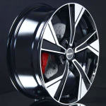 MAK MALM DARK BLACK/POLISHED 8,5X19 ryhmss VANTEET / ALUMIINIVANTEET @ Svenska Gummihuset AB (A191085HM85MAKMABP634)