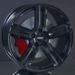 DEZENT KG BLACK 8X20 ryhmss VANTEET / ALUMIINIVANTEET @ Svenska Gummihuset AB (A201085H80DEZKGBL634)