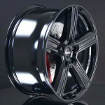 DEZENT KG BLACK 8X20 ryhmss VANTEET / ALUMIINIVANTEET @ Svenska Gummihuset AB (A201085H80DEZKGBL634)