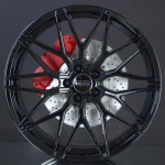 DOTZ SUZUKA BLACK 8,5X19 ryhmss VANTEET / ALUMIINIVANTEET @ Svenska Gummihuset AB (A191205M85SUZBL726)