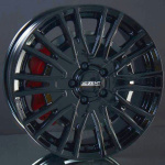 DEZENT KE BLACK 6,5X16 ryhmss VANTEET / ALUMIINIVANTEET @ Svenska Gummihuset AB (A161185H65DEZKEB711)
