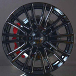 DEZENT KE BLACK 6,5X16 ryhmss VANTEET / ALUMIINIVANTEET @ Svenska Gummihuset AB (A161185H65DEZKEB711)