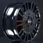 DEZENT KE BLACK 6,5X16 ryhmss VANTEET / ALUMIINIVANTEET @ Svenska Gummihuset AB (A161185H65DEZKEB711)
