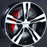 GH EDITION GP4 BLACK/POLISHED 8,5X20 ryhmss VANTEET / ALUMIINIVANTEET @ Svenska Gummihuset AB (A201125H85GP4BP665)