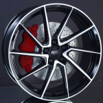 DOTZ SPA BLACK/POLISHED 7,5X17 ryhmss VANTEET / ALUMIINIVANTEET @ Svenska Gummihuset AB (A171085M75DSPBP701)