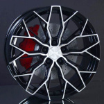 MONACO WHEELS FF3 BLACK POLISHED 8,5X19 ryhmss VANTEET / ALUMIINIVANTEET @ Svenska Gummihuset AB (A191085H85FF3BLPL651)